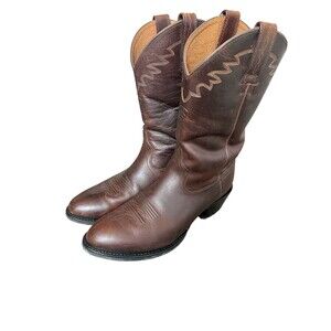 Ariat Western Boots Mens 9D Sedona Brown Leather Cowboy  Rodeo Ranchwear